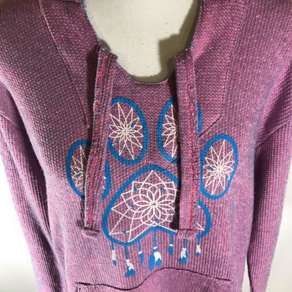 🍍Salt creek apparel lightweight hooded cotton top - Picture 2 of 5